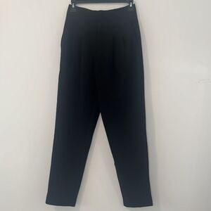 Forever 21 Academia High Waisted Pleated Black Dress Pants Small